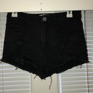 High waisted shorts